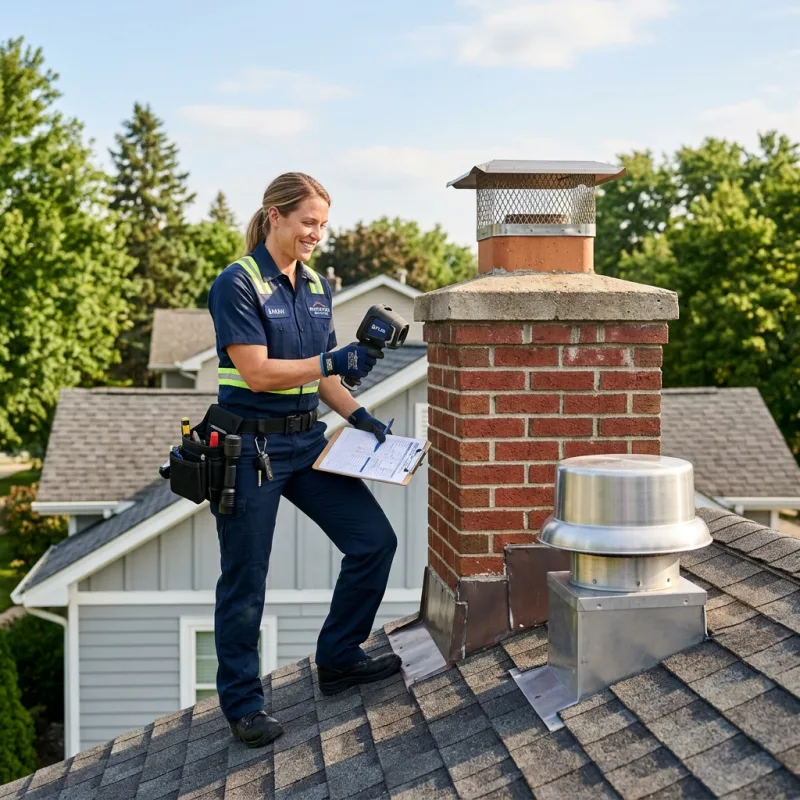 Technician removing a deceased bird from an indoor space in Bylands
